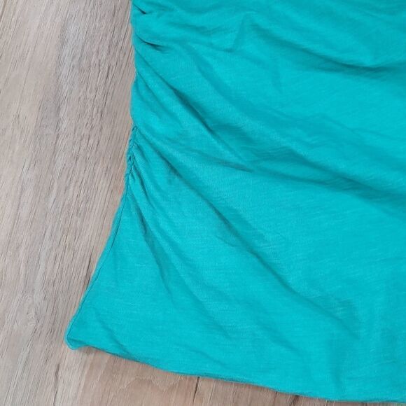 💜Mossimo Sea Green Ruched Sleeveless Tube Top Small - Picture 4 of 7